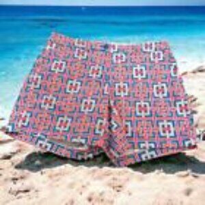 Crown & Ivy Women's Print Shorts Size 22W NWT